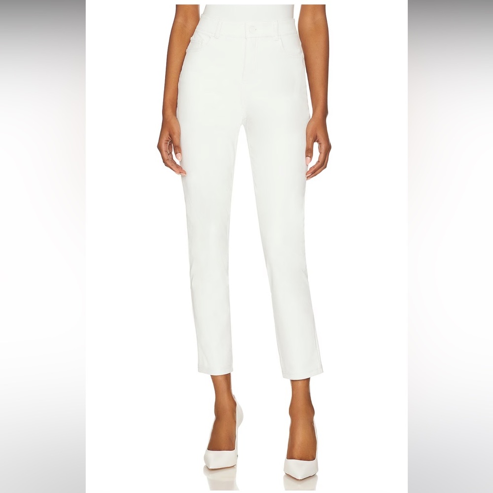 Commando Faux Leather Pant White XS